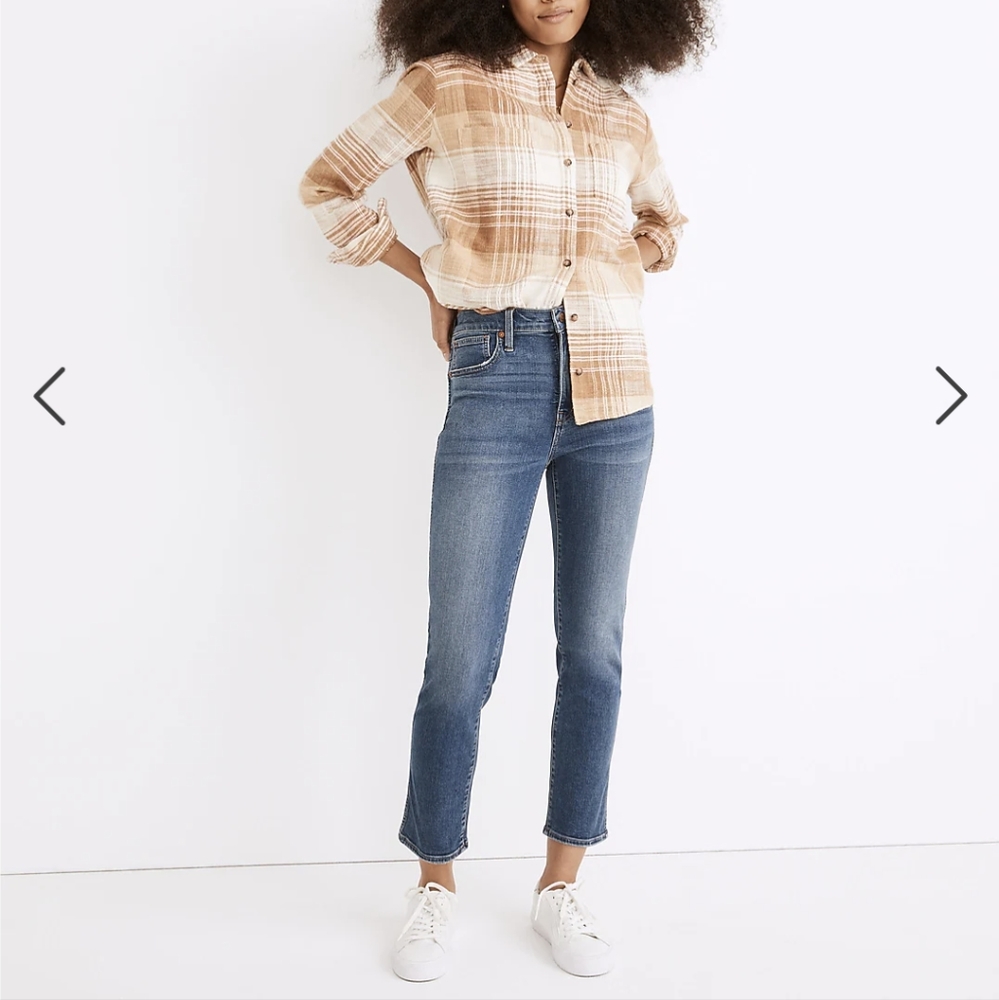Madewell Stovepipe Jean 23P